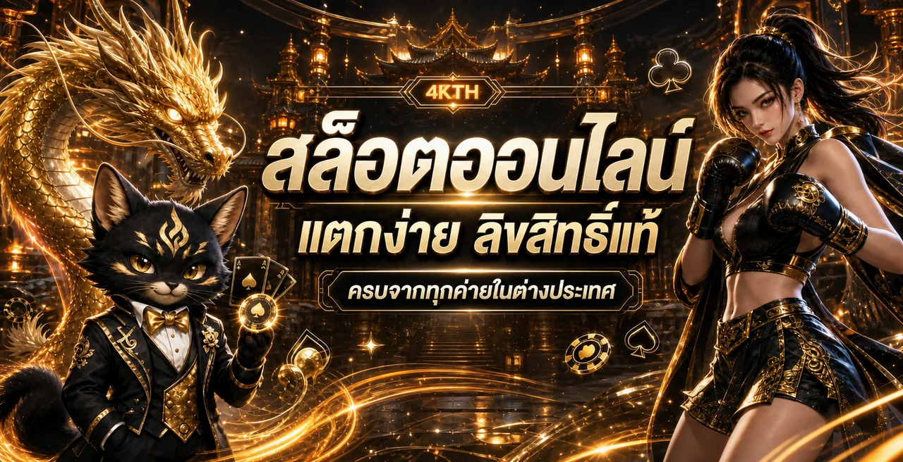 4KTH สล็อต เกมออนไลน์หลากหลายค่าย
